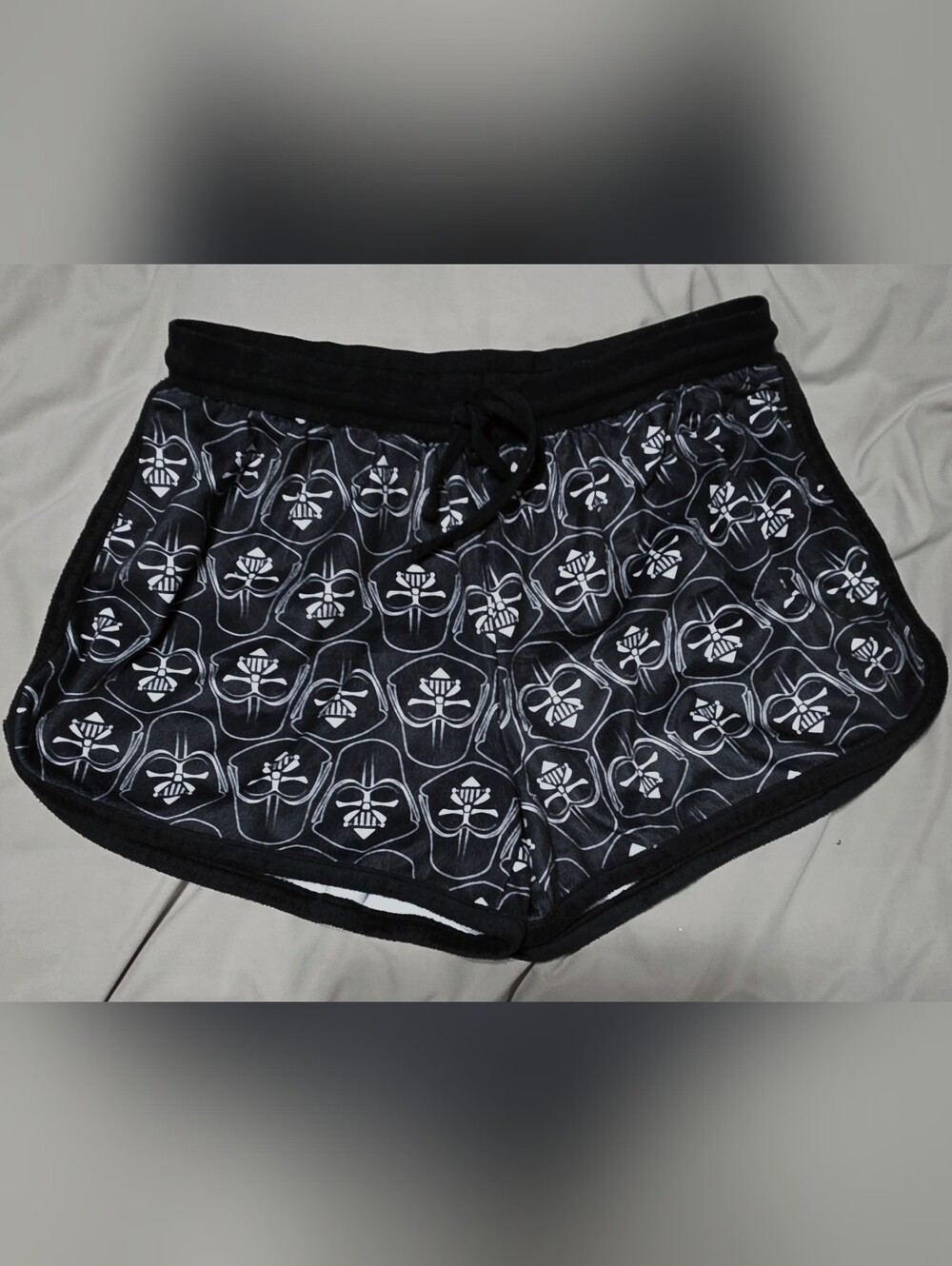 💢4For$20 Pjammy Black Women's Pajama Shorts Darth Vader Star Wars Size XXL